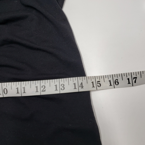 Birgitte Herskind Anna Dress Bodycon Black Long Sleeve V Neck Size Large - Picture 13 of 16